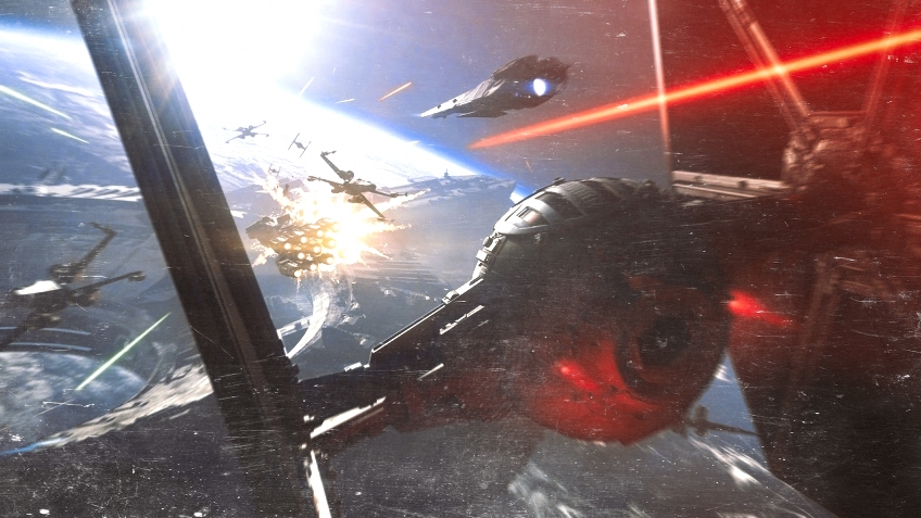 Пилот бомбардировщика TIE записал игровой процесс Star Wars Battlefront 2