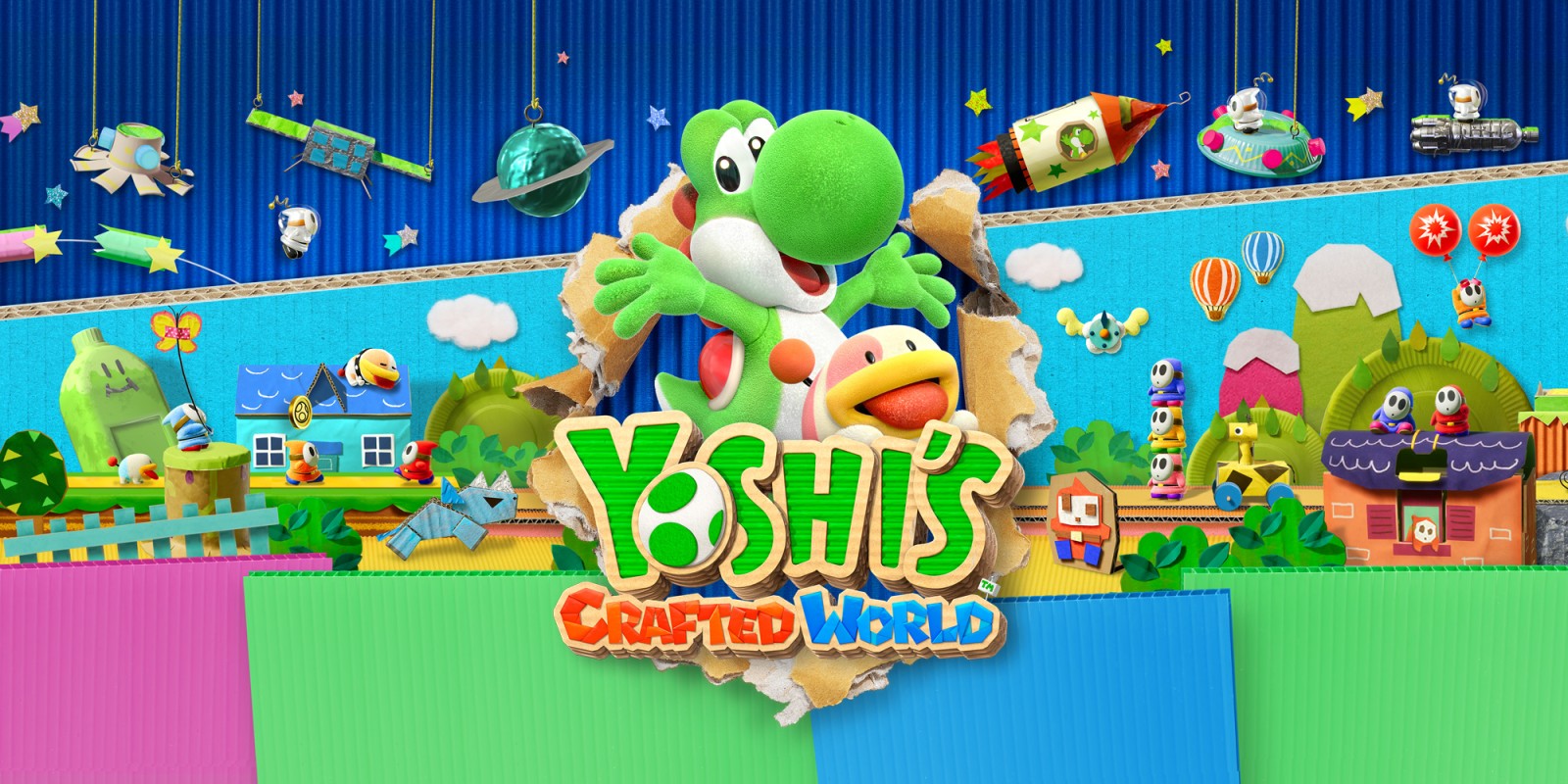 Yoshis Crafted World топ игры sega / сега онлайн и денди играть