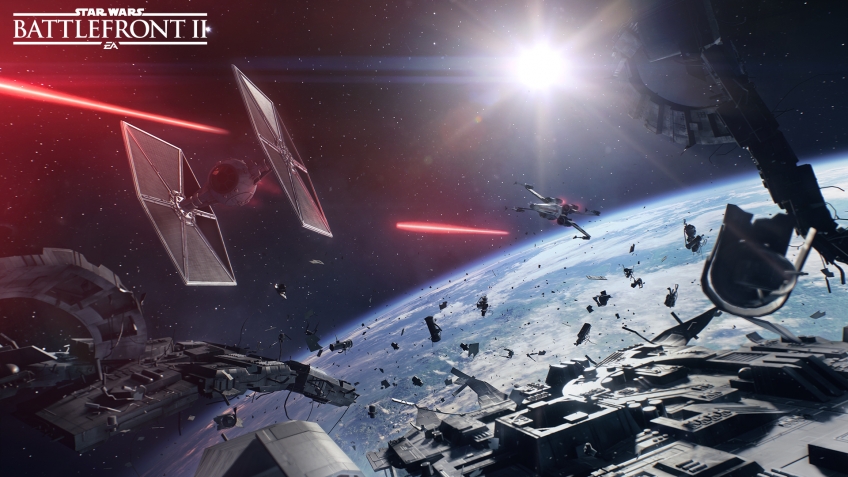 Утечка новый трейлер Star Wars Battlefront 2 посвятили космическим сражениям