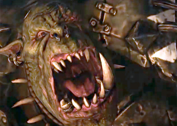 Кровожадного вождя зеленокожих показали в новом эпичном ролике к игре Total War: Warhammer топ игры sega / сега онлайн и денди играть