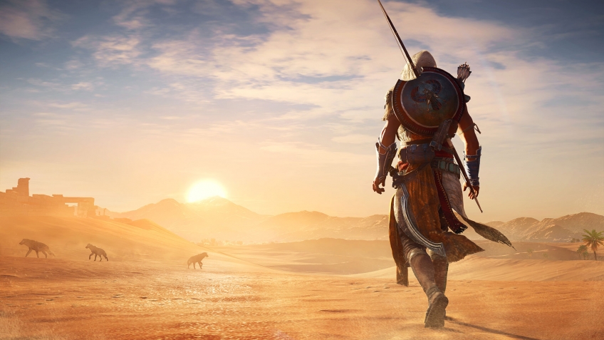 Авторы Assassins Creed Origins показали полную карту игрового мира топ игры sega / сега онлайн и денди играть