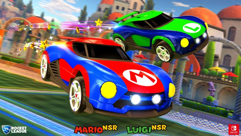 Mario и Luigi появятся в Rocket League на Switch