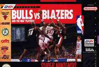 BULLS VS. BLAZERS AND THE NBA PLAYOFFS топ игры сега онлайн и денди играть
